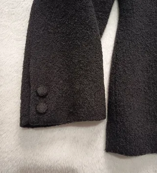 Americana mujer lana negra