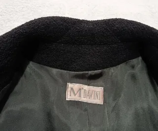 Americana mujer lana negra