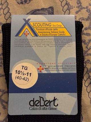 Calze NUOVE UNISEX”deBert”MADE IN ITALY N’40-42 Lu