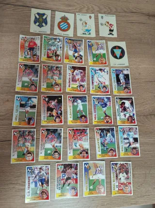 Lote cromos fútbol españoles