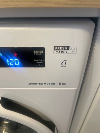 Lavadora Whirlpool 8kg FreshCare+