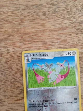 Carta Pokémon Doublade Fase 1