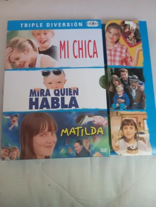 Pack 3 Películas DVD: Mi Chica, Mira Quien Habla,
