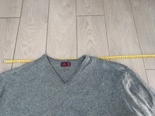 Maglione Kappa Uomo Grigio Taglia 3XL