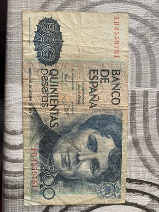 Billetes españoles antiguos