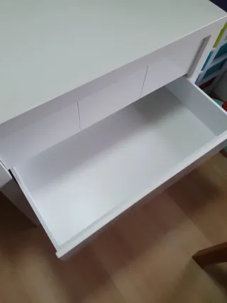 Cómoda K-Line 4C blanca de madera