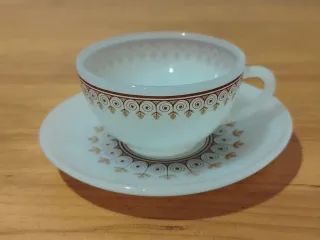 Taza de porcelana