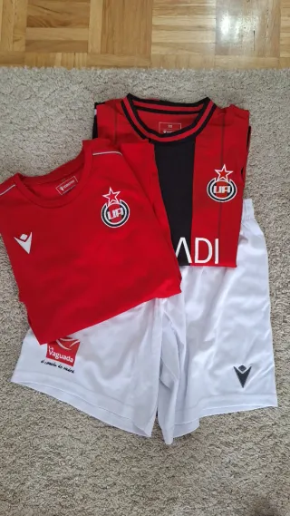 Equipación Fútbol Adarbe Talla XS