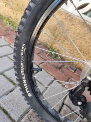 Bicicleta Rockrider Negra