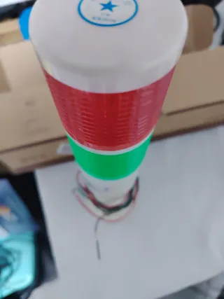 Torre di segnalazione LED rossa e verde