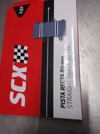 Scalextric BLISTER Recta 80mm Cierre