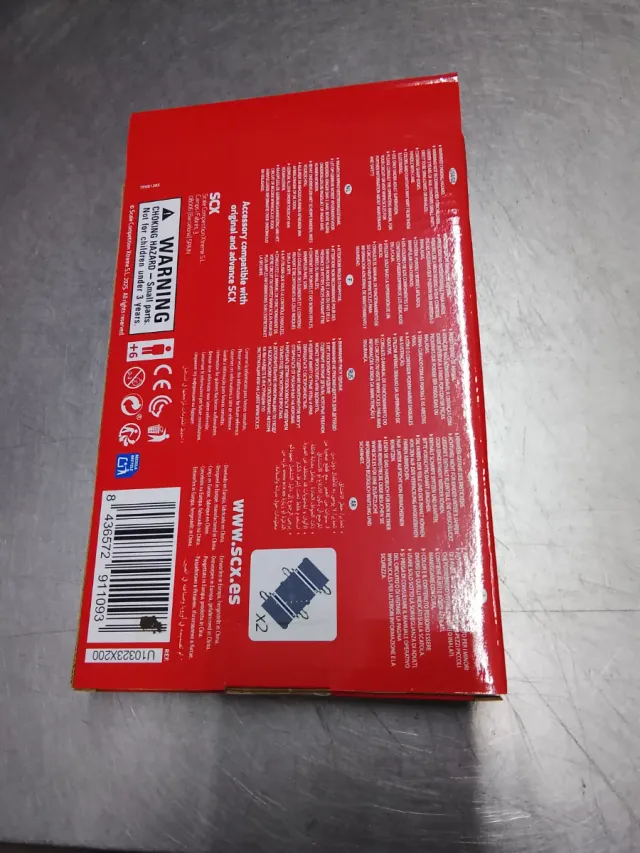 Scalextric BLISTER Recta 80mm Cierre