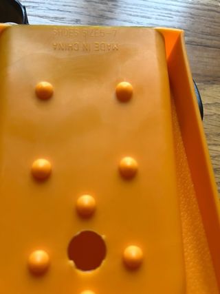 Aletas de natación cortas naranjas