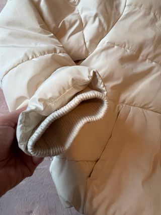 Chaqueta Brownie Beige con Capucha