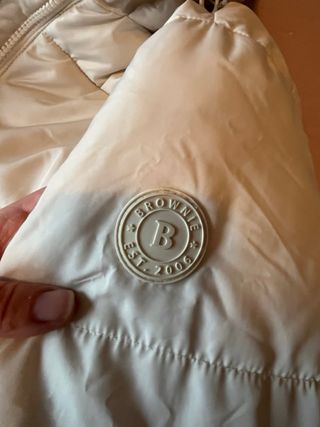 Chaqueta Brownie Beige con Capucha