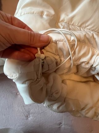 Chaqueta Brownie Beige con Capucha