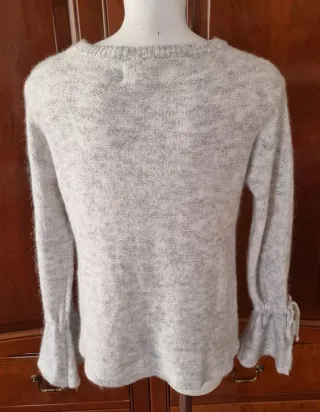 Jersey Springfield flores bordadas Talla M