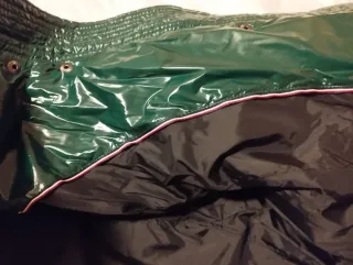 Piumino Tommy Hilfiger verde lucido