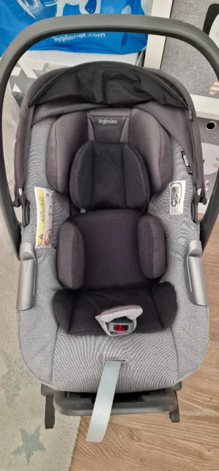 Base Isofix Inglesina i-Darwin Grupo 0 y Silla