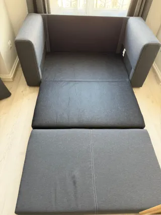 Sofá Ikea Askeby Gris Tela