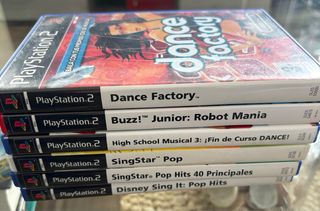 Lote 4 Juegos PlayStation 2