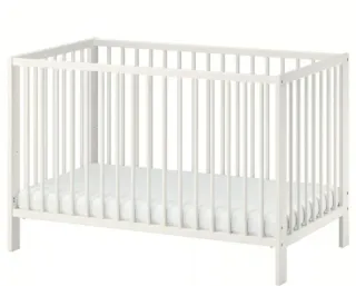 Cuna IKEA Gulliver + Colchón + Ruedas