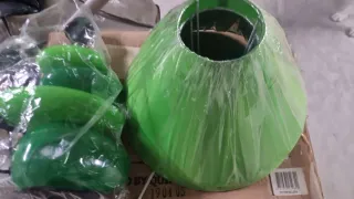 Lámpara de mesa con pantalla