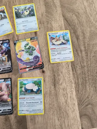 Cartas Pokémon V, Vmax y Básicas