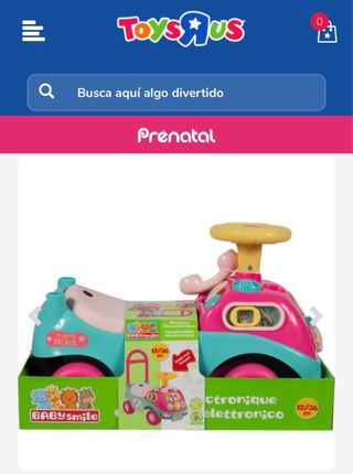 Correpasillos electrónico infantil