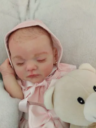 BEBÉ REBORN SILICONA