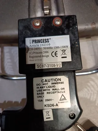 Plancha Eléctrica Princess