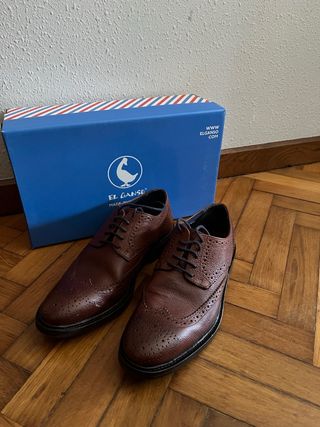 Zapatos El Ganso Marrones Talla 40