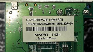 Tarjeta gráfica NVIDIA GeForce4 MX 440-SE