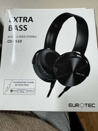 Auriculares EUROTEC Extra Bass CD-NS10