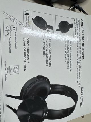Auriculares EUROTEC Extra Bass CD-NS10