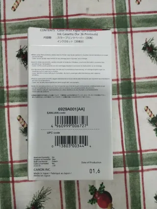 Canon HC-36IP Papel Fotográfico y Tinta