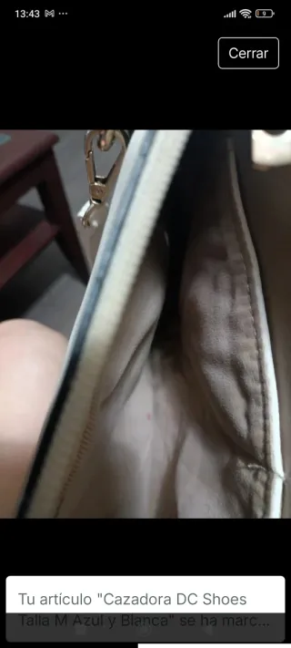 Bolso Bad Girl blanco y negro