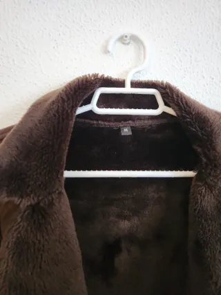 Chaqueta marrón forrada