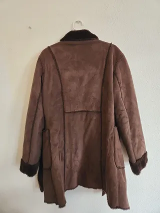 Chaqueta marrón forrada