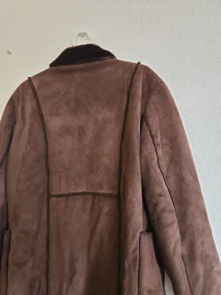 Chaqueta marrón forrada