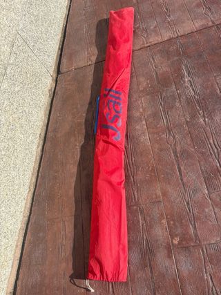Vela optimist J Sails red para +43 kg