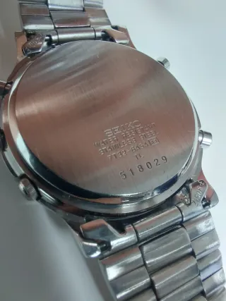 Cronografo Seiko 7T32-6A5A Quarzo Uomo