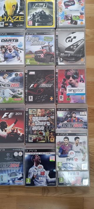 Lote 31 Juegos PS3 Variados