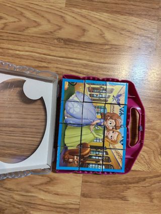 Pack 3 Puzzles Cubos Disney Frozen Mickey