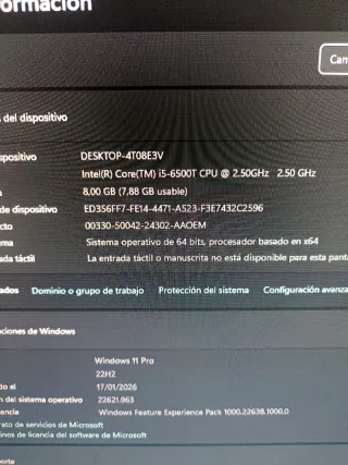 Lenovo ThinkCentre M700 Ordenador Sobremesa