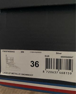 Botas Nieve snow Tommy Hilfiger Talla36 FWOFO8442