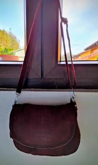 Bolso bandolera Firenze rojo