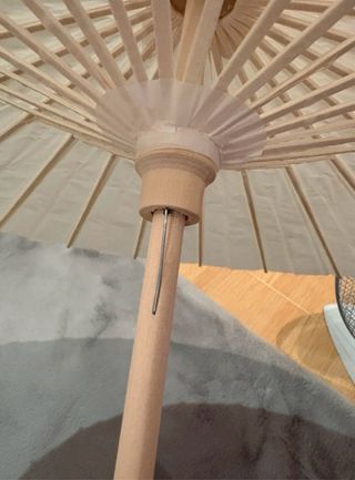 12 Sombrillas de Papel para Bodas