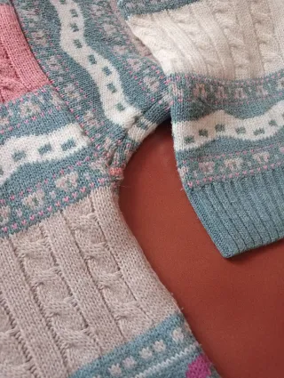 Dolcevita a trecce - Vintage