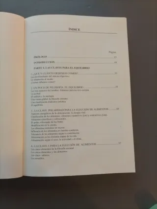 El equilibrio a través de la alimentación: sent...